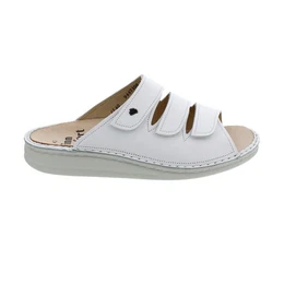 Korfu - Pantolette, Classic, Nappa (Glattleder), weiss, 1 Pantolette