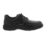 Schwarze Lack Schnürschuhe image