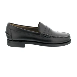 Classic Dan, Glattleder, Black, Goodyear Welted, Weite R (Regul Slipper