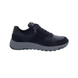 Waldlufer Waldlufer K-John, Nubuk-/ Glattleder komb., Schwarz Carbon, Reiversc Schnrschuh