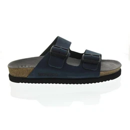 Nerio, Herrenpantolette, Sandalbuck 6045, Navy N 1175 Pantolette