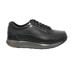 Bruno Black, Halbschuh, Full-Grain-Leather, Senso-Sohle, Kategori Schnrschuh