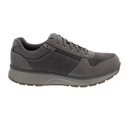 Dynamo Zip Men Brown, Nubuk- / Veloursleder / Textil, Reiverschl Schnrschuh