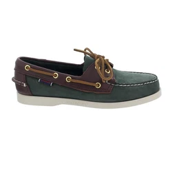 Spinnaker, Nubuck / Full-Grain Leather, Blue Navy / Dark Brown, Bootsschuh