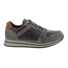 Greg Sneaker, Velsport 3659 (Velour- / Glattleder kombiniert) Schnrschuh