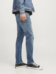 Jack & Jones Regular-fit-Jeans JJIMIKE JJORIGINAL Blau/Hellblau