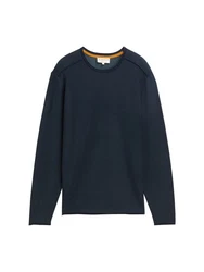 TOM TAILOR Strickpullover Dunkelblau