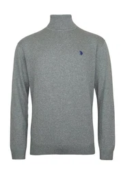 Strickpullover Rollkragenpullover Langarmshirt mit Rollkragen (1-tlg)