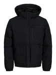 JACK & JONES Jacke JJEOtto (1-St) Schwarz/Dunkelblau