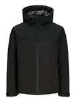 Jack & Jones Steppjacke JCOAIDEN Schwarz/Grau/Dunkelgrau