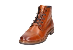 bugatti Schnürstiefel Beige/Braun/Orange