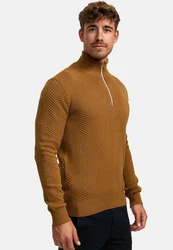Kronstadt Strickpullover KSCarlo Half-Zip 