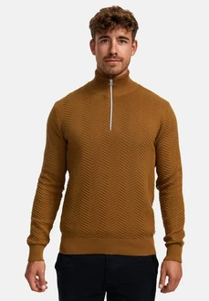 Kronstadt Strickpullover KSCarlo Half-Zip 