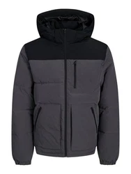 Jack & Jones Outdoorjacke dunkelgrau/schwarz