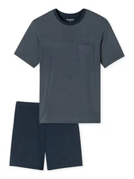 Pyjama Schlafanzug kurz - Comfort Essentials (2 tlg) schlafanzug schlafmode bequem