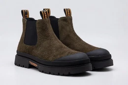 SANDTOWN CHELSEA Chelseaboots, Schlupfboots, Stiefelette, Blockabsatz, mit Anziehlasche