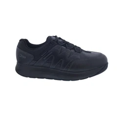 Maluku STX Black, Glattleder und Mesh, Senso-Sohle, Kategorie Emo Schnrschuh