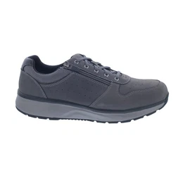 Dynamo Zip Men Dark Grey, Nubukleder / Textil, Reiverschluss, Ac Schnrschuh