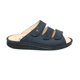 KORFU- Pantolette, Classic, Buggy (Nubukleder), marine, 1 Pantolette