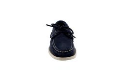 Sebago Docksides Portland Schnürschuh Blau / Marine