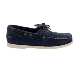 DOCKSIDES PORTLAND Flesh Out Men, Velour Leather, Blue Navy 71 Bootsschuh