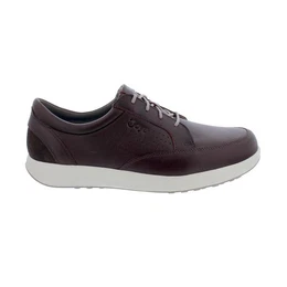Boston Dark Brown Halbschuh, Full Grain Leather, Velour Leather, Schnrschuh