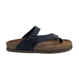 Niels Zehensteg-Pantolette, Navy, Scratch 3445 (Glattleder) Pantolette