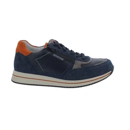 Gilford Sneaker, Velours- / Glattleder kombi., Mulberry (dun Schnrschuh