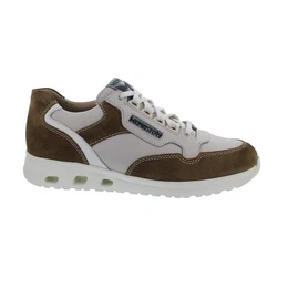 Jansen Sneaker, (Velours- / Glattleder kombi), Spice, hellbr Schnrschuh