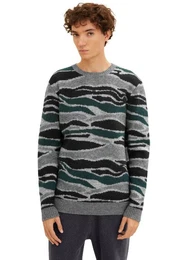 Strickpullover mit grafischem Muster