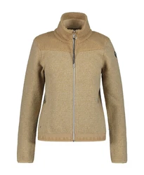 Luhta Strickfleecejacke JACKARBY Braun/Beige/Khaki