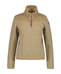 Luhta Strickfleecejacke JACKARBY Braun/Beige/Khaki