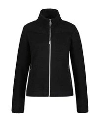 Luhta Strickfleecejacke JACKARBY Schwarz