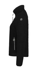 Luhta Strickfleecejacke JACKARBY Schwarz