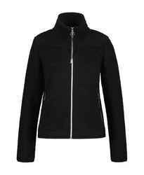 Luhta Strickfleecejacke JACKARBY Schwarz