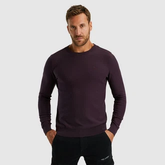 PME LEGEND Strickpullover Dunkelrot/Lila/Bordeaux