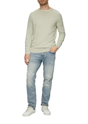 s.Oliver Pullover mit Rundhals und melierter Optik 