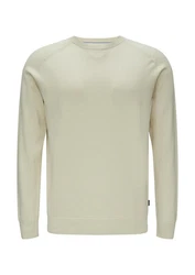 s.Oliver Pullover mit Rundhals und melierter Optik 