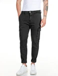 Replay Cargohose JAAN Hyperflex Khaki/Schwarz/Dunkelgrau/Dunkelgrün/Grau Replay Cargohose JAAN Hyperflex Khaki/Schwarz/Dunkelgrau/Dunkelgrün/Grau