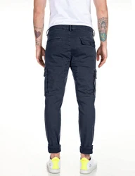 Replay Cargohose JAAN Hyperflex Dunkelblau/Blau/Hellblau