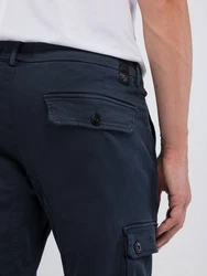 Replay Cargohose JAAN Hyperflex Dunkelblau/Blau/Hellblau