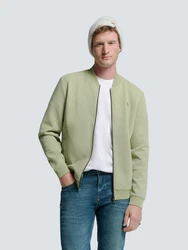 NO EXCESS Sweater mit Bomberkragen 