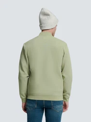 NO EXCESS Sweater mit Bomberkragen 