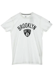 New Era T-Shirt Brooklyn Nets Team Logo Weiß/Creme/Braun