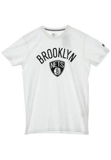 New Era T-Shirt Brooklyn Nets Team Logo Weiß/Creme/Braun