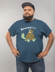 MoonWorks Print-Shirt Herren T-Shirt Schildkrte Schnecke Huuuuiiii 