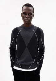 Strickpullover AARGELIUS Herren Pullover Regular Fit aus Bio-Woll Mix