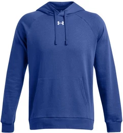 Kapuzensweatshirt UA RIVAL FLEECE HOODIE TECH BLUE