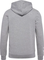 hummel Kapuzenpullover Hmlelemental Hoodie Grau/Hellgrau