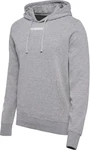 hummel Kapuzenpullover Hmlelemental Hoodie Grau/Hellgrau
